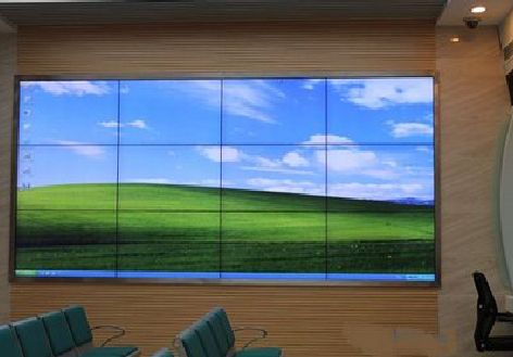 浏阳市液晶拼接屏的另类用法。